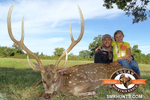 Family Hunting Trips in Texas at squaw mountain ranch