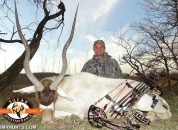 Addax hunts in Texas